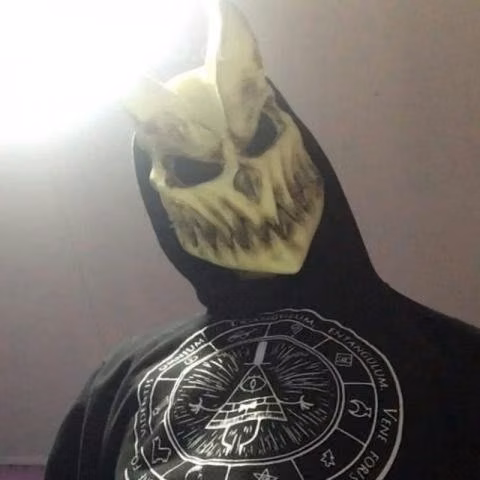 Máscara de Alex Terrible (Slaugther to prevail)