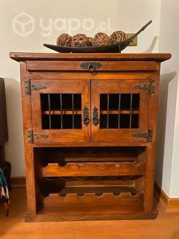 Bar cava de madera