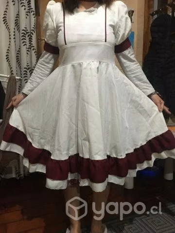 Vestido de huasa solo 1 postura