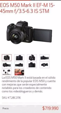 Cámara Canon