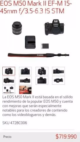 Cámara Canon
