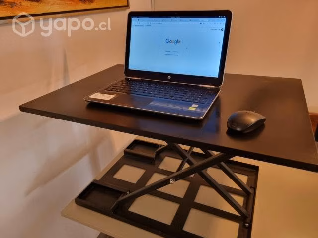 Alzador de escritorio para trabajo de pie
