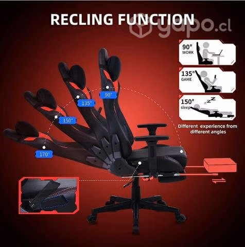Silla gamer sellada nueva 310.000 - Imagen 3