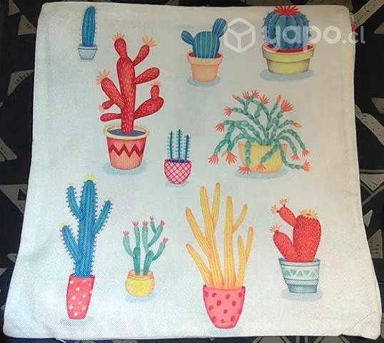 Lote cojines cactus/suculentas