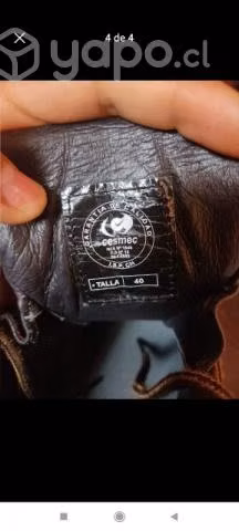 Zapato de seguridad anticlavo t40