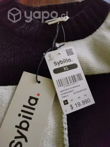 Sweater Sybilla XL, crop top - Imagen 4