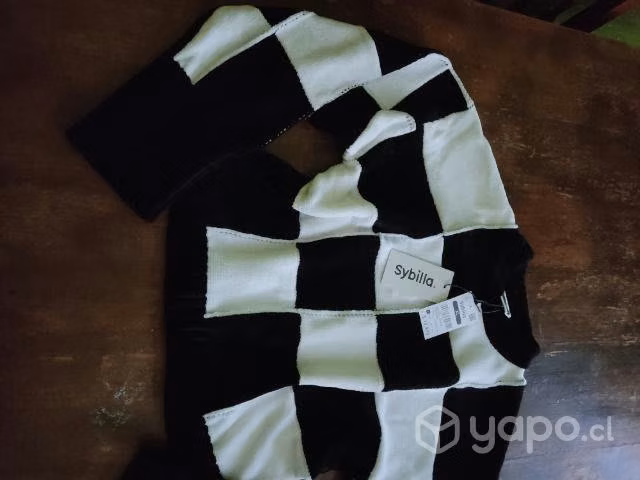 Sweater Sybilla XL, crop top - Imagen 5