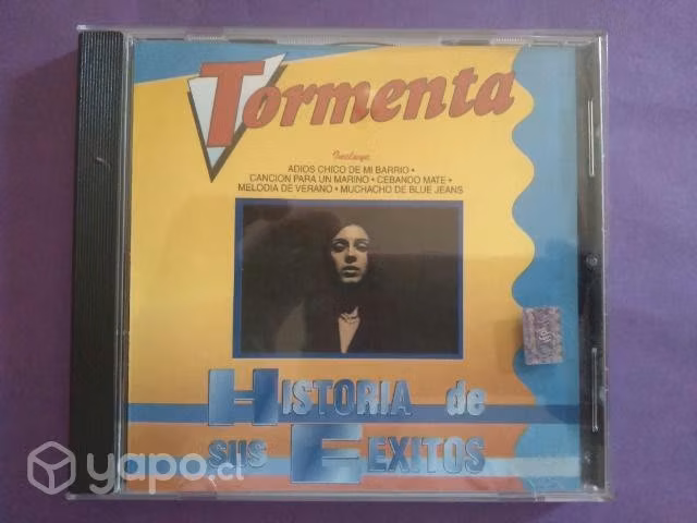 Tormenta historia de sus exitos cd