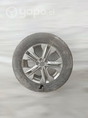 Llanta aro 17 Hyundai Santa Fe 2016 2017