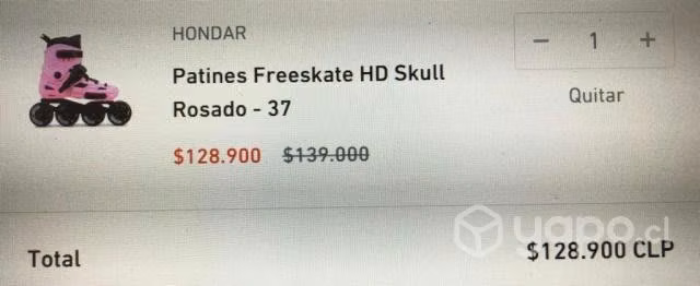 Patines freeskate hd skull fucsia - Imagen 5