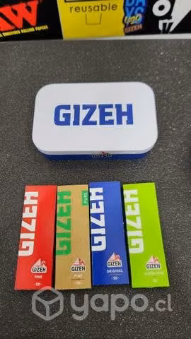 Caja metalica Gizeh + 4 papeles 1" - Imagen 2