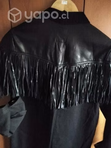 Chaqueta oversize M flecos nueva