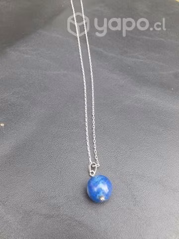 Cadena de plata 925 con lapizlazuli - Imagen 2