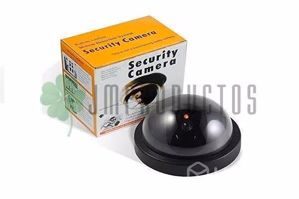 Camara Falsa Domo, Con Luz Led Intermitente, Segur