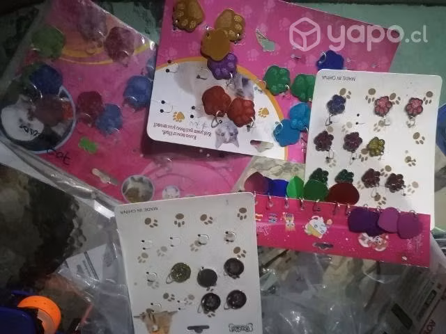 Lote de medallas de mascotas para grabar