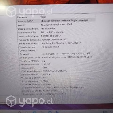 ASUS i7 - Imagen 4