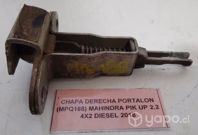 Chapa Derecha Portalon (MPQ188) Mahindra Pik Up