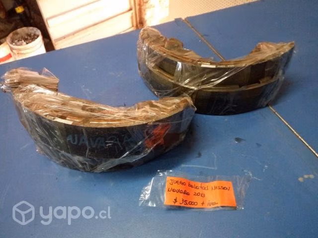 Balatas ruedas traseras Nissan Navara 2008 al 2015