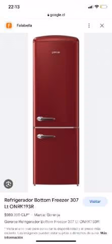 Refrigerador Gorenje Retro