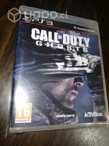 Call of duty. ghosts. eur.ps3 hablado en español.