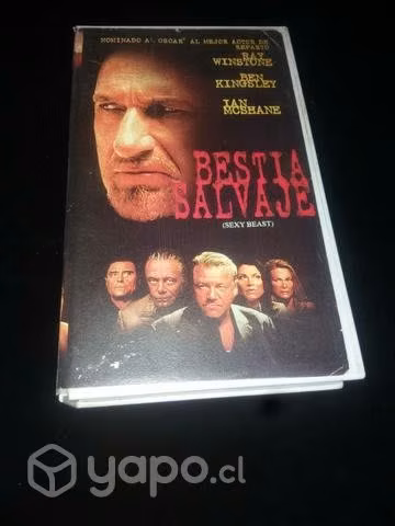 Película Bestia salvaje vhs