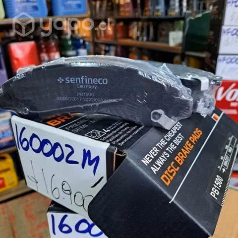 Pastillas de freno delanteras chevrolet