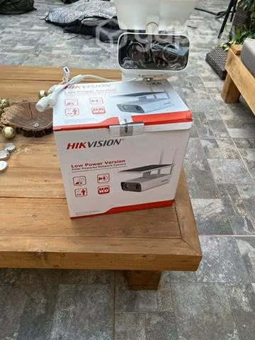 Cámara seguridad hikvision nueva 4g sd