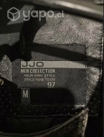 Chaqueta cuero JJO negra M