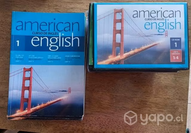 Curso de inglés libros y CD ( Falta el CD nivel 1)