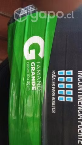 Paquetes de pañales adulto cotidian talla g