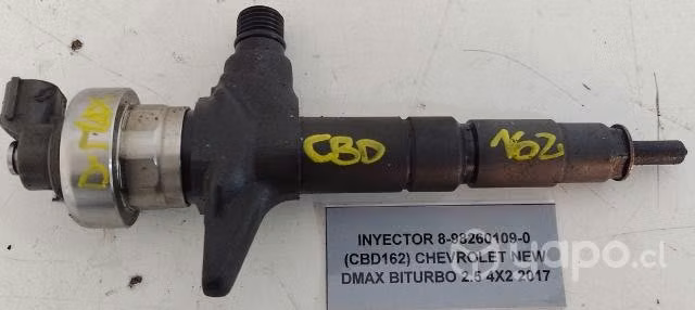 Inyector  (CBD162) Chevrolet New Dmax