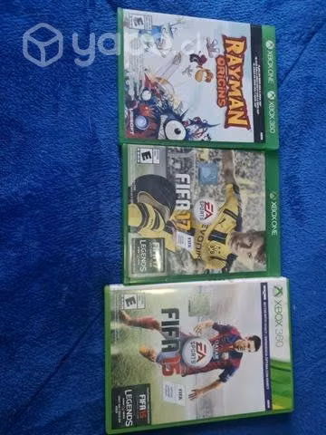 3 juegos de xbos 360 y one poco uso