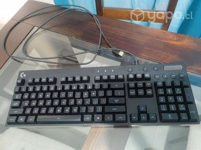 Teclado mecanico logitech rgb