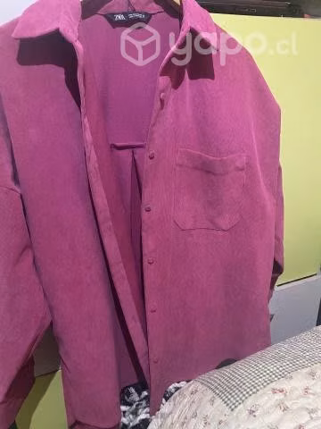 Chaqueta rosada Zara Perfecto estado