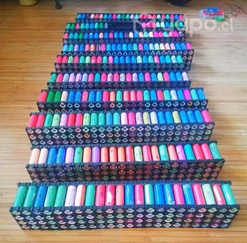 1000 Celdas recicladas 18650 (Para emprendedores)