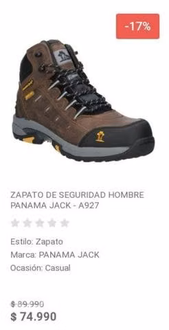 zapatos de seguridad nuevos