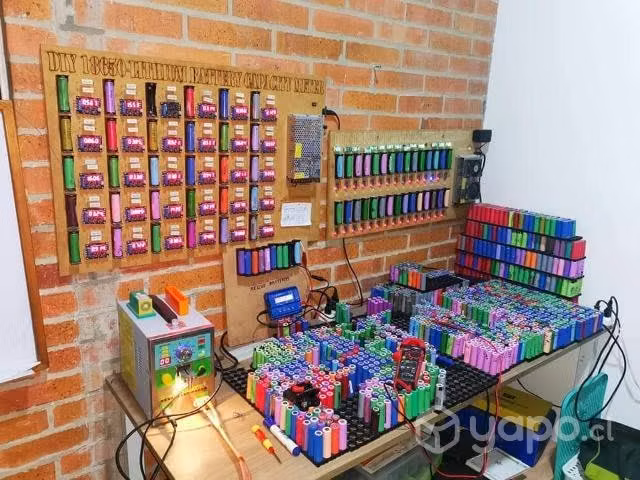 400 celdas recicladas de litio 18650 DISPONIBLES