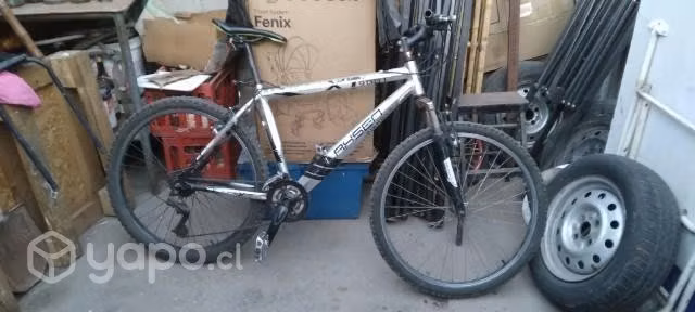 Bicicleta de aluminio