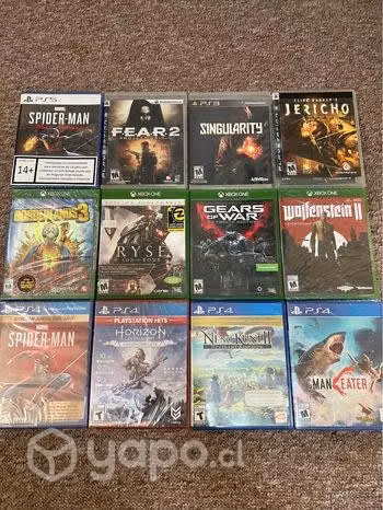 Juegos varios consolas