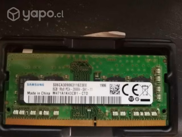 Memoria Ram Samsung 8gb Ddr4 2666mhz Sodimm