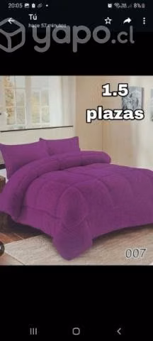 Plumon 1.5 plazas con chiporro