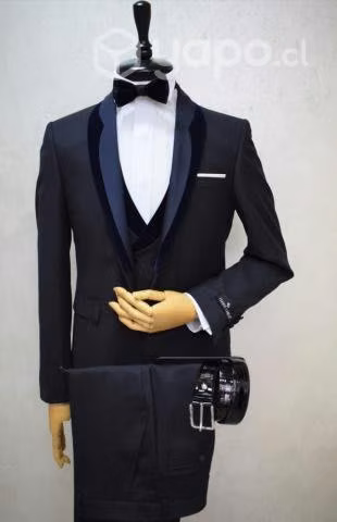 Terno, chaqueta+guillette+pantalón+corbatín