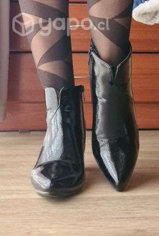Zapatos Botines Charol - Imagen 2