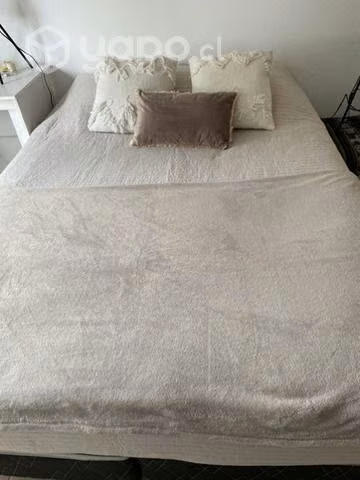 Cama de 2 plazas modelo europeo ergo T marca rosen