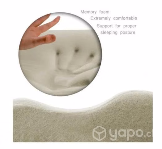 Almohada Con Memoria Latex Natural Terapeutica
