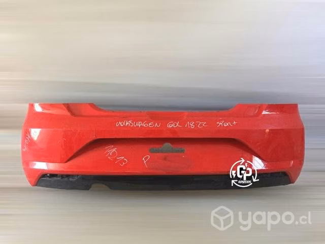 Parachoque Trasero Volkswagen Gol 2018 2022