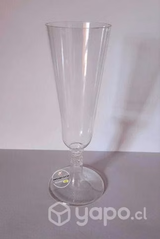 Copas De Acrílico Largas, Espumante, Champagne, Fl