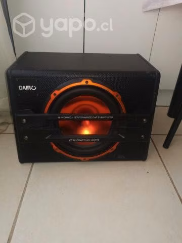 Bazuka amplificadora 400 W Negro