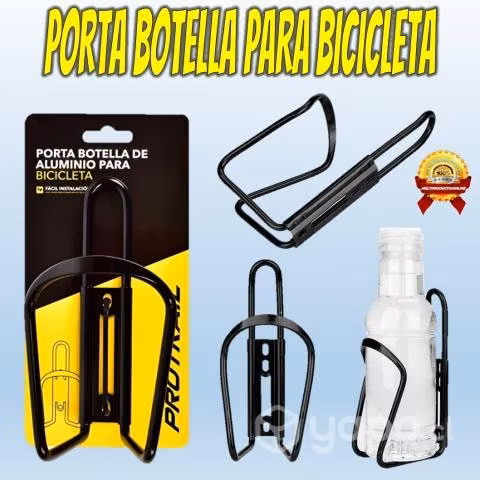 Porta Botella Para Bicicletas De Aluminio