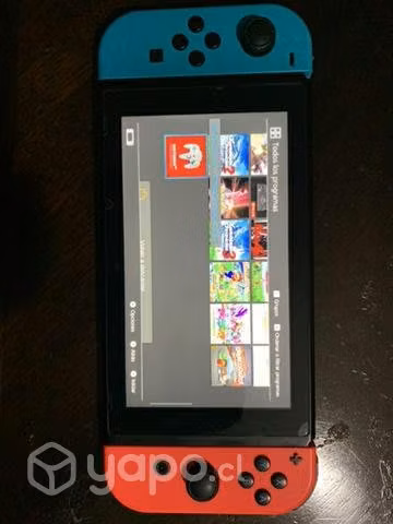 Nintendo Switch V2 con 21 juegos